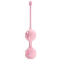 Нежно-розовые вагинальные шарики Kegel Tighten Up I, цвет розовый - Baile
