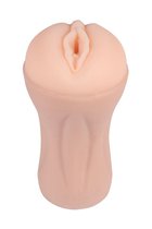 Односторонний мастурбатор-вагина Real Women Dual Layer с двойной структурой, цвет телесный - Real