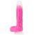 Розовый ротатор-реалистик Roxy 8 Inch Gyrating Dildo - 21,6 см., цвет розовый - Blush Novelties