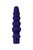 Фиолетовый силиконовый анальный вибратор Dandy - 13,5 см, цвет фиолетовый - Toyfa