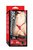 Красный страпон с вагинальной пробкой SEX COMPANION DUAL CLIMAX - 17 см, цвет красный - Nanma (NMC)
