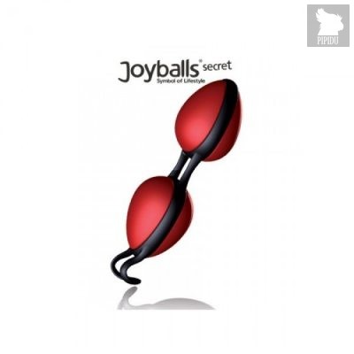 Вагинальные шарики Joyballs secret Schwarz-Schwarz, цвет красный - Joy Division
