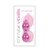 Розовые вагинальные шарики Climax V-Ball Pink Vagina Balls, цвет розовый - Topco Sales