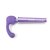 Фиолетовая утяжеленная насадка CURVE для массажера Le Wand, цвет фиолетовый - Le Wand