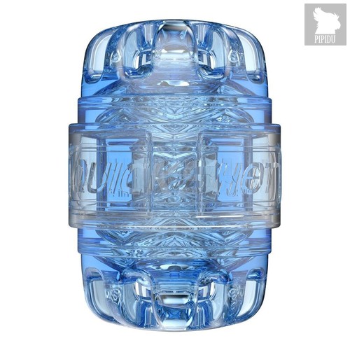 Мастурбатор Fleshlight Quickshot Turbo Blue Ice, цвет голубой - Fleshlight