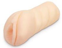 Нежный реалистичный мастурбатор-вагина с рельефной поверхностью, цвет телесный - Brazzers