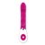 Розовый вибратор Gene с клиторальным стимулятором - 20,4 см, цвет розовый - Baile