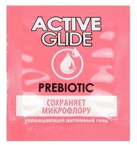 Лубрикант на водной основе Active Glide с пребиотиком - 3 гр. - Bioritm