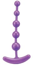 Анальная цепочка PURE ANAL BEADS - 15,2 см, цвет фиолетовый - Seven Creations