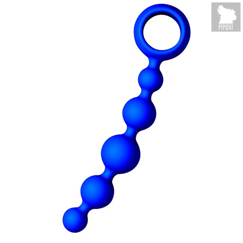 Анальные бусы Joyballs Wave - Blue, цвет синий - Joy Division