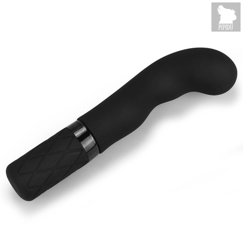 Черный вибромассажер O-Sensual G Intru - 15,24 см., цвет черный - LoveToy
