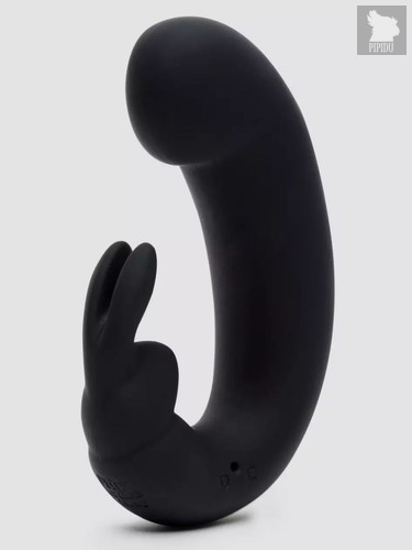 Черный мини-вибратор "кролик" Sensation Rechargeable G-Spot Rabbit Vibrator - 11,4 см., цвет черный - Lovehoney