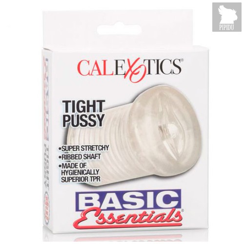 Мастурбатор Basic Essentials - Tight Pussy, цвет прозрачный - California Exotic Novelties