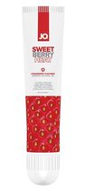 Стимулирующий клиторальный гель со вкусом клубники JO Sweet Berry Heat - 10 мл. - System JO