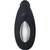 Черный вибростимулятор простаты Adam s Vibrating Triple Probe - 12,1 см., цвет черный - Adam & eve