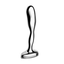 Стальной стимулятор простаты Stainless Steel Prostate Plug - 11,5 см. - B-vibe