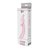 Розовый вибромассажер 2-WAY PLEASER - 21 см., цвет розовый - Dream toys