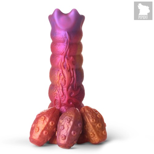 Фантазийный фаллоимитатор Nymphoid Ovipositor Silicone Dildo - 16,5 см., цвет разноцветный - XR Brands