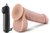 Телесный вибратор THE GOALIE 8INCH DILDO - 20,3 см., цвет телесный - Blush Novelties