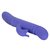 Фиолетовый вибратор-кролик Shameless Seducer - 25,5 см., цвет фиолетовый - California Exotic Novelties