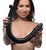 Спиралевидный подвижный анальный стимулятор змея Hosed 19 Inch Spiral Anal Snake, цвет черный - XR Brands
