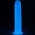 Прозрачный, светящийся в темноте фаллоимитатор Lumino Play Dildo - 21 см., цвет прозрачный - LoveToy