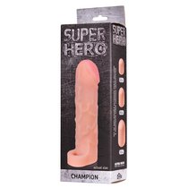 Фаллоудлинитель SUPER HERO Champion - 17,5 см - Lola Toys