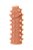 Насадка на фаллос с шипами и продолговатыми бугорками Extreme Sleeve 004 S-size - 12,7 см, цвет телесный - Kokos