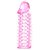 Насадка на фаллос Orgasm Pleasure с шипами, цвет розовый - SEXTOY