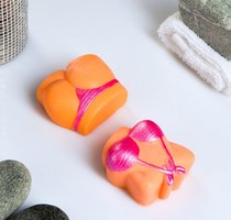 Набор фигурного мыла "Женские формы" - 130 гр., цвет телесный - Сима-Ленд