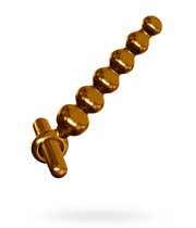 Анальная виброелочка Icicles Gold Edition G06, цвет золотой - Pipedream