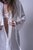 Соблазнительный халат с кружевом, цвет белый, M - NG designer
