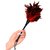 Щекоталка с перьями Fetish Fantasy Series Frisky Feather Duster, цвет красный/черный - Pipedream