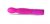 Лиловый вибратор Body Touch II с реакцией на прикосновения - 22 см, цвет фиолетовый - Baile