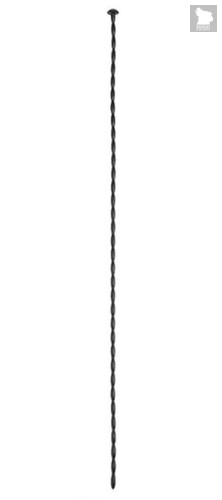 Черный уретральный стимулятор - 30 см., цвет черный - МиФ
