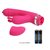 Розовый вибратор-кролик с мембранным стимулятором Phoenix - 20,2 см., цвет розовый - Baile