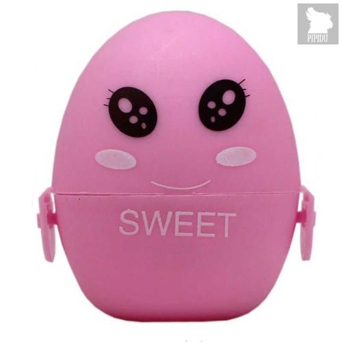 Розовый мастурбатор-яйцо SWEET PokeMon, цвет розовый - Eroticon