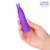Фиолетовый вибростимулятор в форме зайчика - 10,5 см., цвет фиолетовый - Bior toys