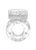 Прозрачное эрекционное кольцо с вибрацией Rings Axle-pin, цвет прозрачный - Lola Toys