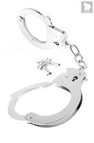 Наручники Fetish Fantasy Series - Designer Metal Handcuffs, цвет серебряный - Pipedream