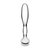 Стальной стимулятор простаты Stainless Steel Prostate Plug - 11,5 см. - B-vibe