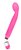 Розовый вибратор для массажа G-точки Rose Scarlet G - 17,8 см, цвет розовый - Blush Novelties