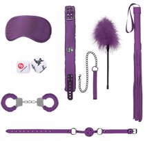 Фиолетовый игровой набор Introductory Bondage Kit №6, цвет фиолетовый - Shots Media