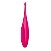 Ярко-розовый вибромассажёр для точечной стимуляции Twirling Fun, цвет розовый - Satisfyer