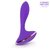 Фиолетовый вибростимулятор G-точки с широким основанием - 15,5 см., цвет фиолетовый - Bior toys