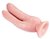 Телесный фаллоимитатор 8 Inch DP Cock - 20,32 см., цвет телесный - Blush Novelties