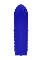 Вибропулька Turbo Rechargeable Bullet Lush Blue SH-ELE011BLU