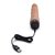 Кофейный вибратор-реалистик 7" Realistic Vibrator - 20 см., цвет кофейный - Powercocks