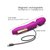 Лиловый вибратор с 2 сменными насадками R-Evolution Wand Vibrator with 2 Attachments, цвет лиловый - Love To Love