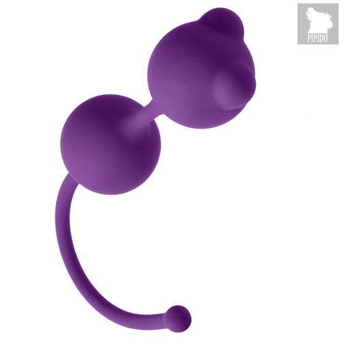 Вагинальные шарики Emotions Foxy, цвет фиолетовый - Lola Toys